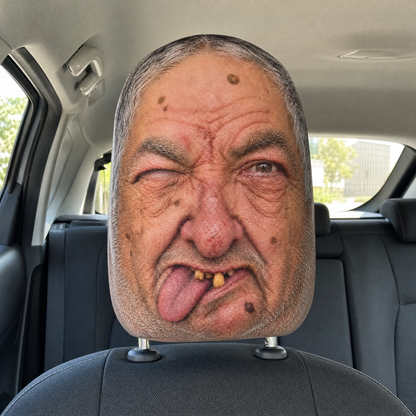 Car Joker headrest cover - Cheeky Chuck