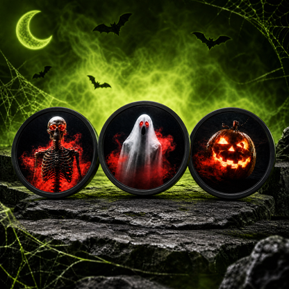 Three swappable scare chips