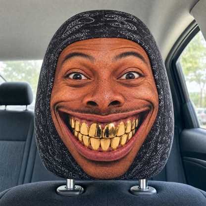 Car Joker headrest cover - Bling Bobby