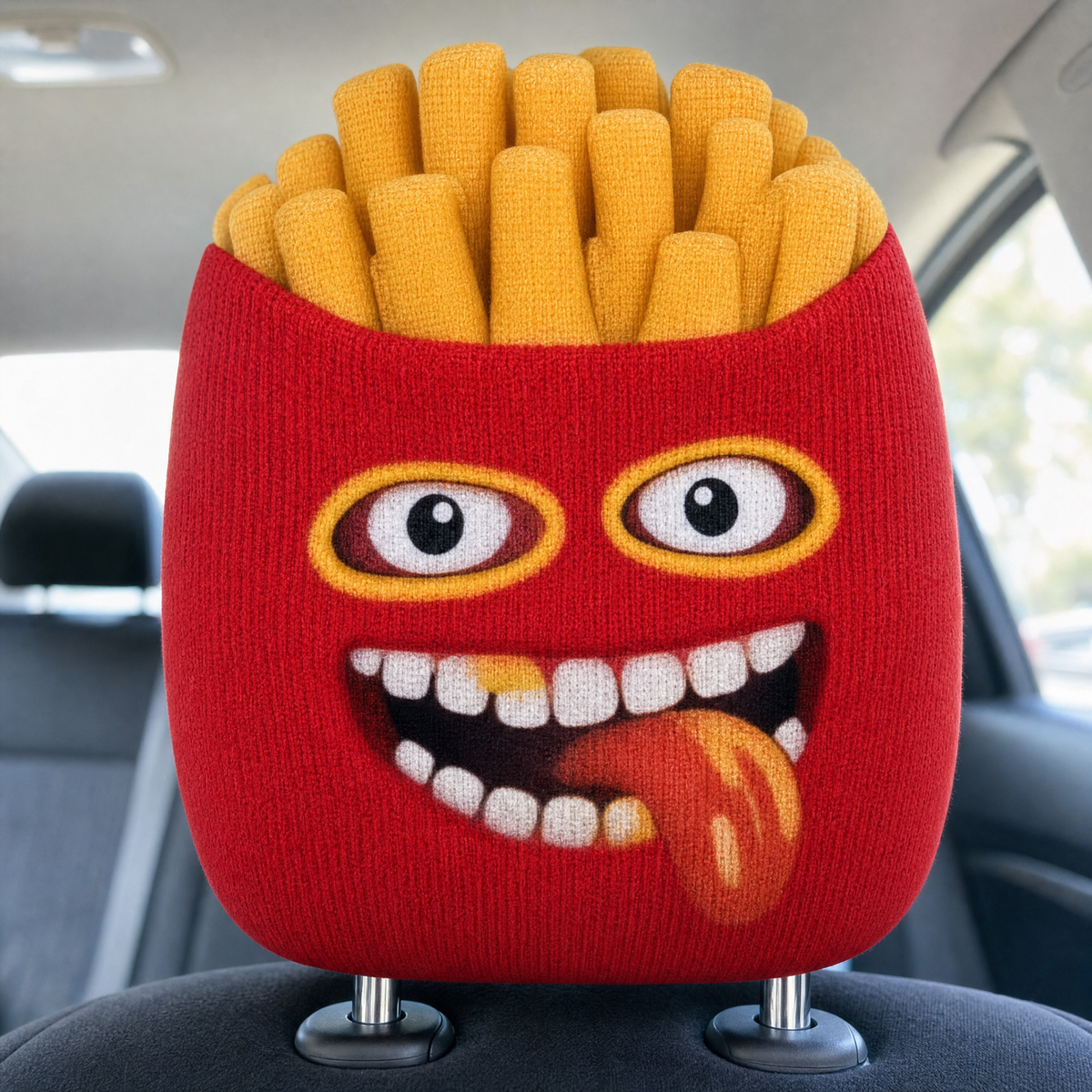 Car Joker headrest cover - Frenchy Fry