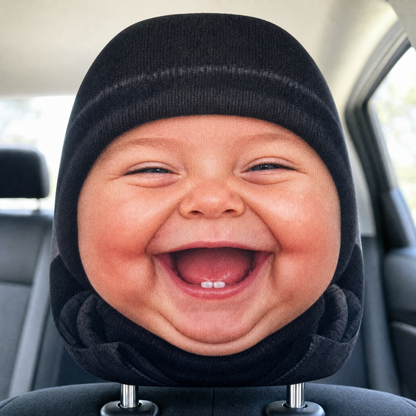 Car Joker headrest cover - Giggly Gus